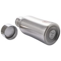 photo B Bottles Twin - Steel Brushed - 350 ml - Double wall thermal bottle in 18/10 stainless steel 2